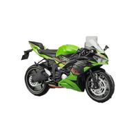 LMNMY Modelo de Juguete 1:12 para Kawasaki para Ninja ZX-6R 2023 Modelo de Motocicleta Juguete en Miniatura para Super para Sport Regalo colección(Vert)
