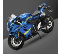 LMNMY Modelo de Juguete 1/12 para Suzuki GSX-R 1000 Modelo De Motocicleta Metal Fundido A Presión, Coleccionables Motos