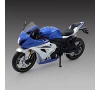 LMNMY Modelo de Juguete 1:12 para Suzuki GSX R100R Aleación Motocicleta Diecast Chico Juguete Modelo Regalo(BLU)