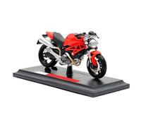 LMNMY Modelo de Juguete 1:18 para Ducati Monstruo 696 Modelo De Motocicleta, Colección Motos Metal Fundido A Presión