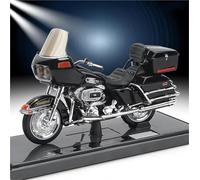LMNMY Modelo de Juguete 1:18 para Harley FLT Tour Glide 1988 Modelo De Fundición A Presión Estática Motocicleta Colección Juguetes Aleación