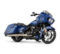 LMNMY Modelo de Juguete 1/18 para Harley para Davidson CVO Road Glide 2022 Vehículos De Fundición A Presión Coleccionables Juguetes Maquetas Motocicletas(BLU)
