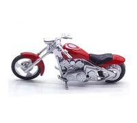 LMNMY Modelo de Juguete 1/18 para Harley Scooter Motocicleta Vehículos Modelo Regalo Diecasts Chico Juguete(Rosso)