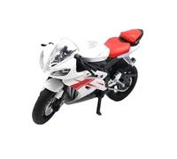 LMNMY Modelo de Juguete 1:18 para Motocicleta para Yamaha R6, Vehículos De Fundición A Presión, Coleccionables, Pasatiempos, Juguetes Modelos Motocicletas(White)