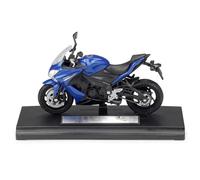 LMNMY Modelo de Juguete 1:18 para Suzuki GSX-S1000F 2017, Vehículos De Fundición A Presión, Juguetes Colección