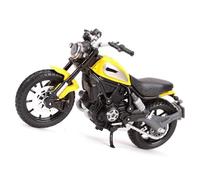LMNMY Modelo de Juguete Adornos De Escritorio para Computadora 1:18 para Ducati Scrambler, Fundición A Presión, Coleccionables, Pasatiempos, Juguetes Modelos Motocicletas