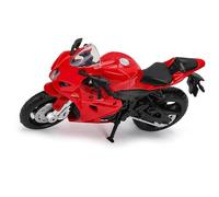 LMNMY Modelo de Juguete Adornos De Escritorio para Computadora 1:18 para Suzuki GSX-R1000 con Base Aleación Fundida A Presión, Modelo Motocicleta, Juguete Regalo(Rosso)