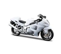 LMNMY Modelo de Juguete Adornos Escritorio para Computadora 1:18 para Suzuki GSX1300R, Modelo Motocicleta Fundición A Presión, Coleccionable, Pasatiempos, Juguetes, Regalo De Cumpleaños