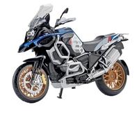 LMNMY Modelo de Juguete Aleación 1/12 para BMW R1250GS R 1250GS R1250 GS 1250 Modelo De Motocicleta Juguete Scooter Regalo Pastel Adorno(BLU)