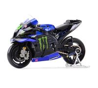 LMNMY Modelo de Juguete Colección De Modelos Metal para Motocicleta, Simulación Fundición, Regalos para Niños, 1:18, para Yamaha Factory GP #21 Racing Team 2022
