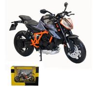 LMNMY Modelo de Juguete con Caja 1/12 Sport Racing para 1290 para Super para Duke R 2022 Miniatura De Colección, Juguete Regalo, Modelo Motocicleta A Presión(Grey)