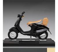 LMNMY Modelo de Juguete Maqueta De Motocicleta Aleación 1:12, Juguete con Sonido Y Luz, Modelo Scooter, Adorno para Pastel Regalo para Vespa 946(Nero)
