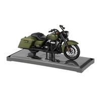 LMNMY Modelo de Juguete Miniatura De Colección 1/18 para Harley para Davidson Road King 2022, Juguetes Modelos Motocicletas Vehículos Fundición A Presión, Pasatiempos Coleccionables
