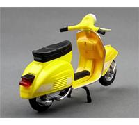 LMNMY Modelo de Juguete Modelo De Motocicleta A Escala 1/18, Juguete Deportivo Calle Fundido A Presión, Regalo para Vespa 200 para Rally 1976