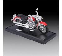 LMNMY Modelo de Juguete Modelo De Motocicleta Fundición A Presión 1:18, Colección, Juguete Hobby, Regalo, Todoterreno para Yamaha Road Star 2001