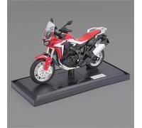 LMNMY Modelo de Juguete Modelo Motocicleta Aleación para Honda para Africa Twin DCT A Escala 1:18 Coche Fundido A Presión Juguetes Regalo De Cumpleaños Colección Coches