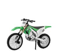 LMNMY Modelo de Juguete Moto Todoterreno De Aleación con Sonido Y Luz, Modelo Motocicleta Fundido A Presión, Regalo Cumpleaños, Juguete A Escala 1/12 para Kawasaki KX450