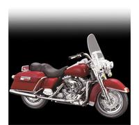 LMNMY Modelo de Juguete Motocicleta En Miniatura De Aleación Fundida A Presión 1:18, Juguetes con Volante Y Dirección para Harley FLHR ROAF King 1999