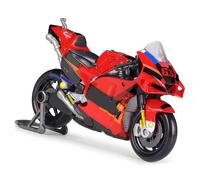 LMNMY Modelo de Juguete para Ducati para Lenovo Team #63 2022 1:18, Modelo De Aleación Simulación Motocicleta, Amortiguadores, Colección Juguete, Regalo para El Coche