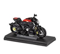 LMNMY Modelo de Juguete para Ducati The Devil Modelo De Motocicleta Aleación Regalo Cumpleaños Niños Juguetes Colección Coches 1/18(Rosso)