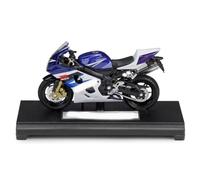 LMNMY Modelo de Juguete Regalo De Colección En Miniatura 1:18 para Suzuki GSX-R750, Vehículos Fundición A Presión, Juguetes Modelos Motocicletas Coleccionables, Pasatiempos