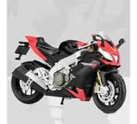 LMNMY Modelo de Juguete Regalos de maquetas Motocicletas, colección Juguetes, aleación fundida a presión 1:18 para Aprilia RSV 4 para FÁBRICA
