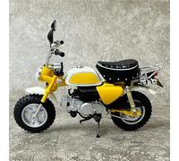 LMNMY Modelo de Juguete Serie Mini Moto 1/12 para Honda para Monkey Z50J 2009 Adorno De Motocicleta para Regalo Cumpleaños(Jaune)