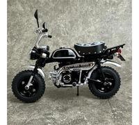 LMNMY Modelo de Juguete Serie Mini Moto 1/12 para Honda para Monkey Z50J 2009 Adorno De Motocicleta para Regalo Cumpleaños(Nero)