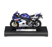 LMNMY Modelo de Juguete Vehículos De Fundición A Presión, Modelos Motocicletas Juguete 1:18 para Suzuki GSX-R750 Colección En Miniatura