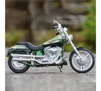 LMNMY Modelo de Juguete Vehículos De Fundición A Presión, Pasatiempos Coleccionables, Juguetes Modelos Motocicletas 1:18 para Harley para Davidson FXSTDSE CVO 2004