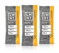 LMNT - Electrolitos sin azúcar - Sal de naranja - Paquetes de polvo de hidratación | Sin ingredientes difíciles | Apto para dieta keto y paleo | 30 barras