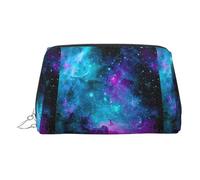 LMNUDS Cool Star River - Neceser de viaje, organizador de maquillaje compacto para mujer, plateado, Talla única