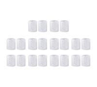 lmoikesz 10 Pares de Cubiertas Perforadas Protectoras para los Dedos del pie, sin Zapatos y Dobles Resistentes al Desgaste, 3CM, S
