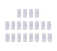 lmoikesz 10 Pares de Cubiertas Perforadas Protectoras para los Dedos del pie, sin Zapatos y Dobles Resistentes al Desgaste, 3CM, Largo