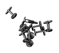 lmoikesz Accesorios para gemelos, engastes en Para blanco, accesorios para hacer joyas, regalo para cualquier ocasión, gemelos, bricolaje, diversión. Estos engastes para son para proyectos de