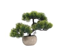 lmoikesz Árbol bonsái Artificial para Sala de Estar, Dormitorio, decoración Que Mejora el del hogar con fácil Mantenimiento. Árbol bonsái Artificial para, Verde Oscuro, 28x22x22cm