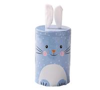 lmoikesz Caja de regalo con forma de conejo que no se decolora fácilmente, crea un festivo y proporciona un atractivo visual duradero. Caja de decoración de dulces de hierro, azul