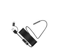 lmoikesz Cámara de inspección con luces LED de 8 mm, impermeable, IP68, 1200P HD, diseño interfaz 3 en 1 para el hogar. Esta cámara adopta una interfaz USB/USB/Tipo C con amplia compatibilidad y rango