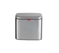 lmoikesz Contenedor de Basura Colgante para Cocina, Doble Cilindro, Sellado e Inodoro, de Acero Inoxidable Duradero y no se oxida fácilmente, Acero Arena 4L