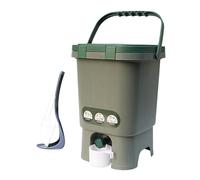 lmoikesz Contenedor de compostaje de basura Convierta rápidamente los desechos la cocina en basura interior Cubo compostaje Cubo cocina patio portátil Barriles fermentación