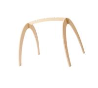 lmoikesz Gimnasio de para Madera para recién Nacidos: Exploración sensorial y Desarrollo de Habilidades motoras con Estructura para Madera. Ideal para la Sala Juegos. Este Gimnasio para recién