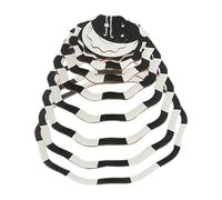 lmoikesz Juguete para cuna de guardería, accesorios de fotografía, decoración de guardería, características en Para blanco y negro para estimular la percepción visual para