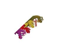 lmoikesz Kit de pegatinas de pared dinosaurios coloridos, calcomanías impermeables para la decoración la sala estar, calcomanías fáciles despegar y pegar, impermeables para, Bien, 30x90cm