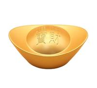 lmoikesz Lingote de Oro Artesanal Chino Yuan Bao para inauguración de la casa, decoración para Celebraciones Año Nuevo y decoración del hogar, Estatua Decorativa para el, Estilo C