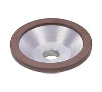 lmoikesz Muela abrasiva Resistente, Resistente, Estable, Amoladora unida, Cortador, Cuenco, Forma de Copa, círculo, abrasivo, Herramientas de Mano sólidas, Cuchillas, 75x25x25mm