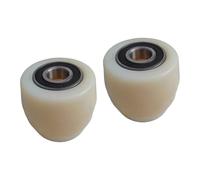 lmoikesz Rodillo para transpaleta, diámetro 82 mm, ancho 70 mm, rueda de nailon con movimiento suave, ruedas Innovations de 80, ruedas para transpaleta, para transpaletas elevadoras.