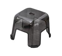 lmoikesz Taburete de baño Ligero, apilable, bajo, taburetes pequeños, fácil de Mover y Guardar, Antideslizante, Estable, para Cambiar Zapatos, baño pequeño, Antideslizante