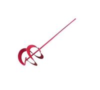 lmoikesz Varilla mezcladora para hormigonera, agitador de pintura, garantía antideslizamiento, accesorio para taladro mezclador de pintura, agitador, martillos eléctricos, Rojo, 52 x 13 cm