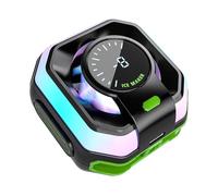 lmoikesz Ventilador de refrigeración para teléfono con pantalla LED que muestra la temperatura de las superficies de contacto en tiempo real.