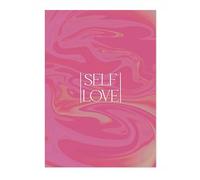 Lmovutcom Póster sobre Lienzo Aura Amor Propio, Impresión de Citas Inspiradoras, Decoración Artística con Frase de Afirmaciones para Habitación, Arte de Pared Motivacional para Dormitorio, Sin Marco